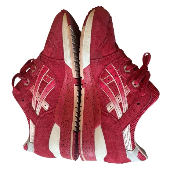 Red ASICS Gel Lyte III Men’s 10 Shoes Strawberries & Cream H64BK MINTY RARE - Picture 7 of 11